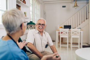 Elderly care solutions can begin with an in-home care consultation.